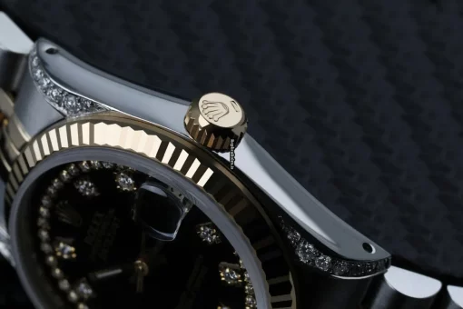 Amazing Replica Rolex Lady-datejust 68274 Automatic Movement 31mm Gold/steel Case Womens Watch - Image 2