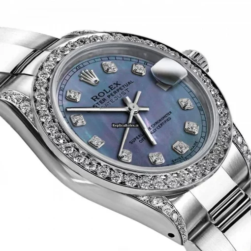 1:1 Replica Rolex Lady-datejust 68274 Automatic Movement 31mm Steel Case Womens Watch - Image 2
