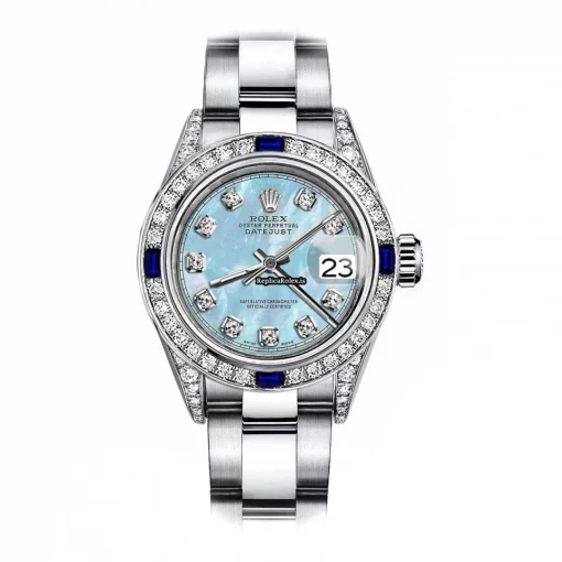 Recommend Replica Rolex Oyster Perpetual Lady Date 69160 Automatic Movement 26mm Steel Case Womens Watch