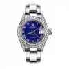 Lovely Replica Rolex Oyster Perpetual Lady Date 69160 Automatic Movement 26mm Steel Case Womens Watch