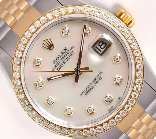 Lovely Fake Rolex Datejust 16233 Automatic Movement 36mm Steel Case Mens/unisex Watch