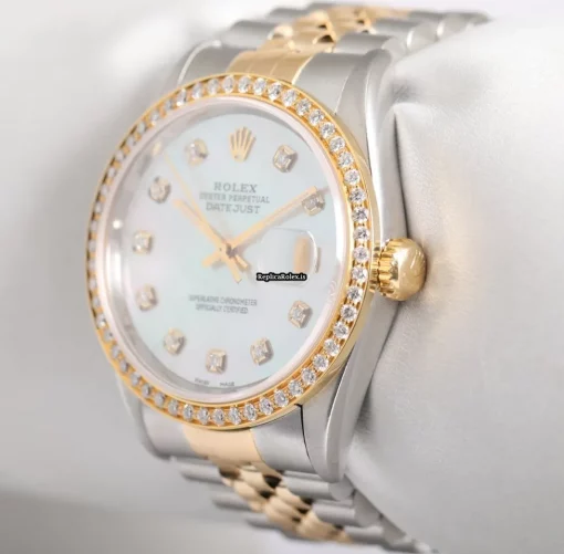 Lovely Fake Rolex Datejust 16233 Automatic Movement 36mm Steel Case Mens/unisex Watch - Image 2