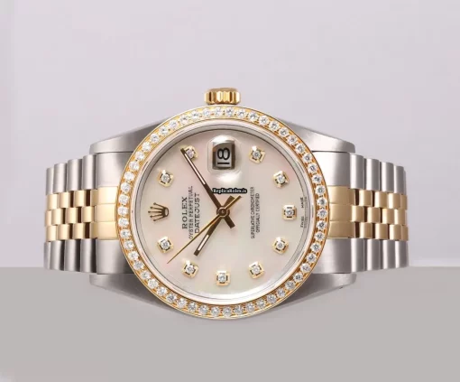 Lovely Fake Rolex Datejust 16233 Automatic Movement 36mm Steel Case Mens/unisex Watch - Image 5