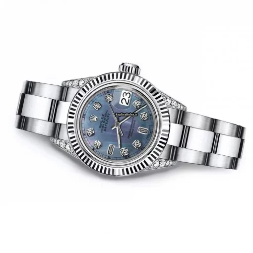 Great Fake Rolex Lady-datejust 68274 Automatic Movement 31mm Steel Case Womens Watch - Image 3