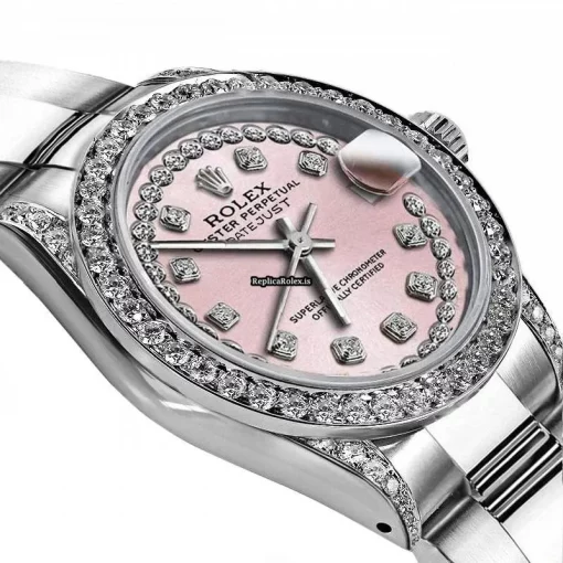 Attractive Copies Rolex Lady-datejust 68274 Automatic Movement 31mm Steel Case Womens Watch - Image 2