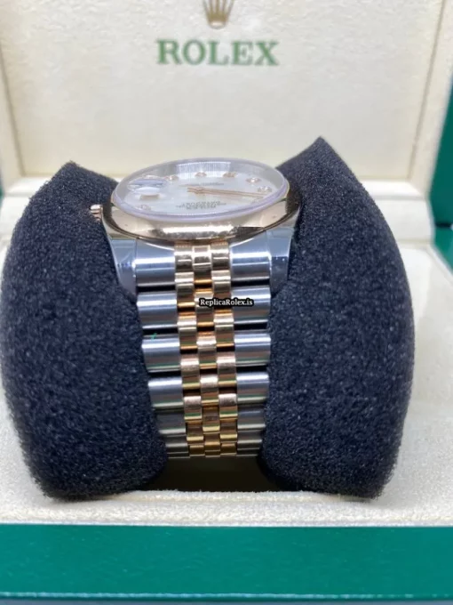 Luxury Replica Rolex Datejust 116201 Caliber 3135 Automatic Movement 36mm Gold/steel Case Mens/unisex Watch - Image 3