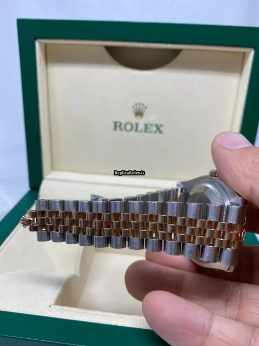 Luxury Replica Rolex Datejust 116201 Caliber 3135 Automatic Movement 36mm Gold/steel Case Mens/unisex Watch - Image 4