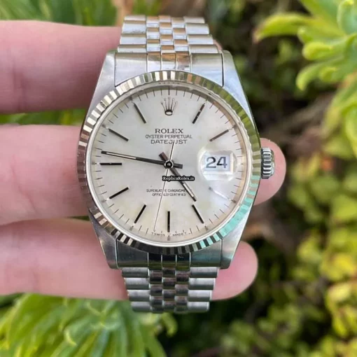 Distinctive Copies Rolex Datejust 16234 Caliber 3135 Automatic Movement 36mm Steel Case Mens/unisex Watch - Image 4