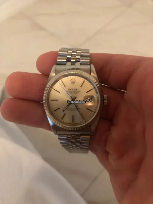 Distinctive Copies Rolex Datejust 16234 Caliber 3135 Automatic Movement 36mm Steel Case Mens/unisex Watch - Image 9