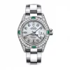 Nice Copies Rolex Oyster Perpetual Lady Date 69160 Automatic Movement 26mm Steel Case Womens Watch