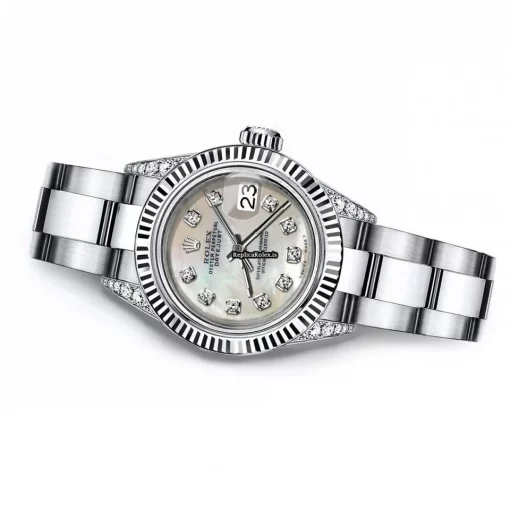 Wonderful Replica Rolex Lady-datejust 68274 Automatic Movement 31mm Steel Case Womens Watch - Image 3