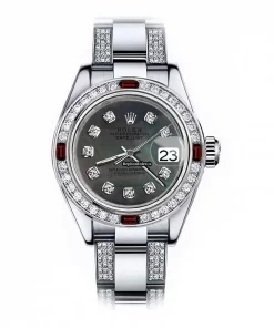 Unique Replicas Rolex Oyster Perpetual Lady Date 69160 Automatic Movement 26mm Steel Case Womens Watch