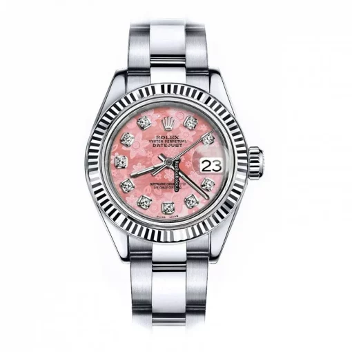 Offering Replica Rolex Lady-datejust 68274 Automatic Movement 26mm Steel Case Womens Watch