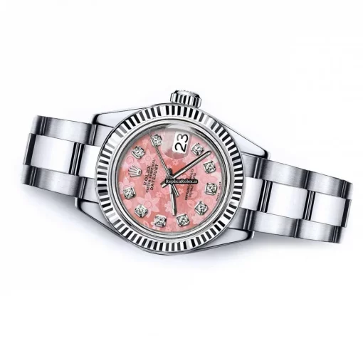 Offering Replica Rolex Lady-datejust 68274 Automatic Movement 26mm Steel Case Womens Watch - Image 2