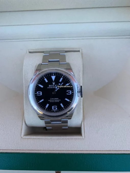 Good Replica Rolex Explorer 214270 Caliber 3132 Automatic Movement 39mm Steel Case Mens/unisex Watch