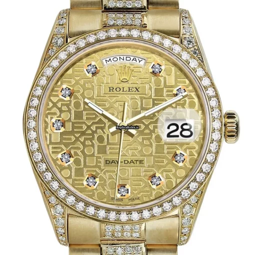 Beautiful Replica Rolex Day-date 36 18038 Automatic Movement Mens/unisex Watch