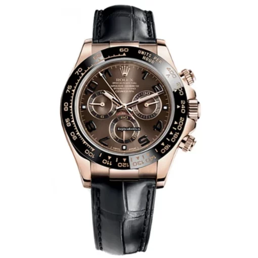 Appealing Fakes Rolex Daytona 116515ln Caliber 4130 Automatic Movement 40mm Rose Gold Case Mens/unisex Watch