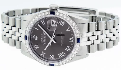 Distinctive Replica Rolex Datejust Caliber 3035 Automatic Movement 36mm Steel Case Mens/unisex Watch - Image 10