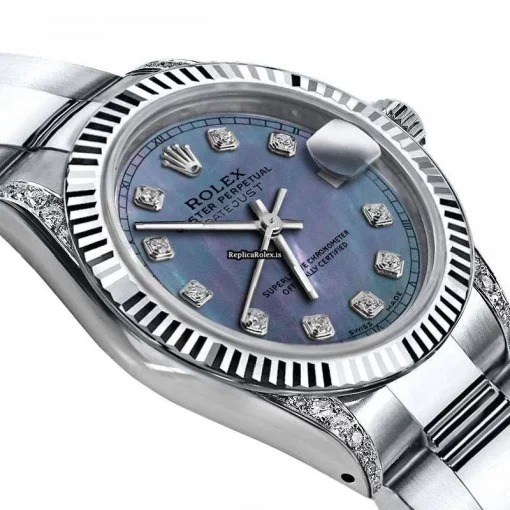 Special Fake Rolex Lady-datejust 68274 Automatic Movement 31mm Steel Case Womens Watch - Image 2