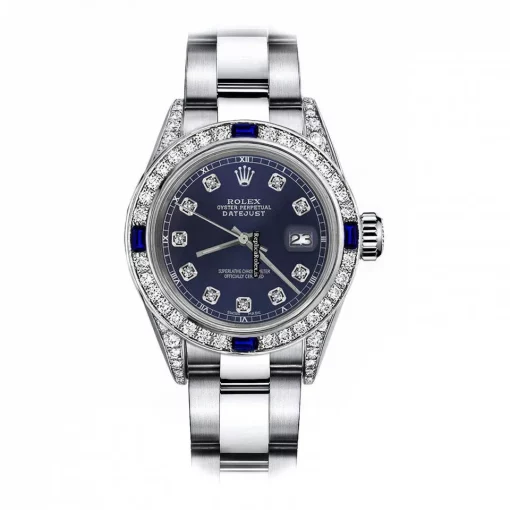 Superb Imitation Rolex Oyster Perpetual Lady Date 69160 Automatic Movement 26mm Steel Case Womens Watch