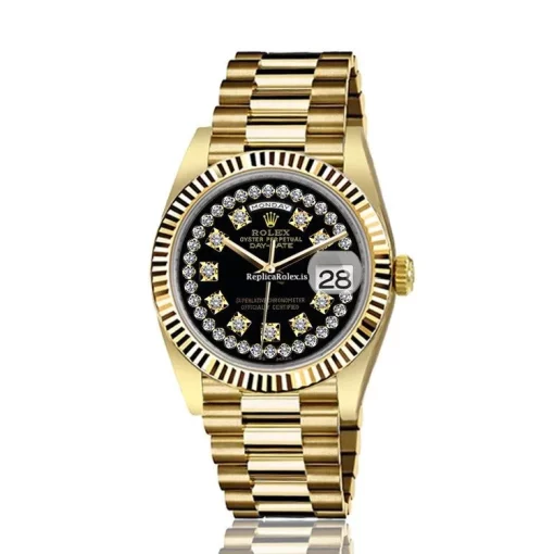 Fabulous Clone Rolex Day-date 36 18038 Automatic Movement Mens/unisex Watch - Image 2