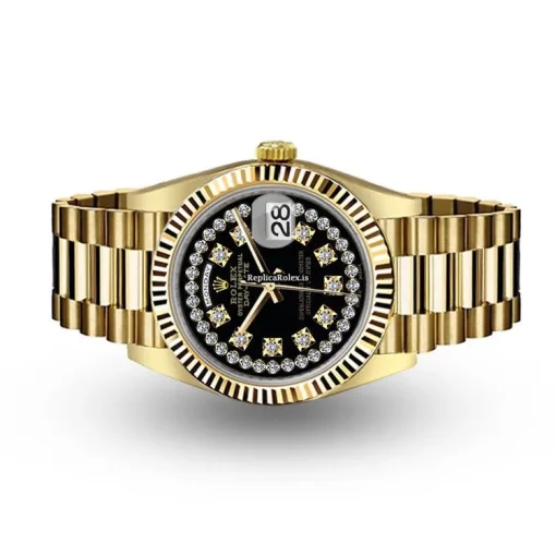 Fabulous Clone Rolex Day-date 36 18038 Automatic Movement Mens/unisex Watch - Image 5