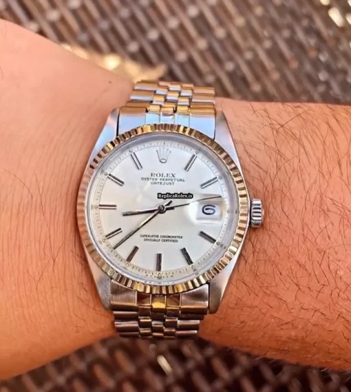 Suitable Fake Rolex Datejust 1601 Caliber 1570 Automatic Movement 36mm Steel Case Mens/unisex Watch