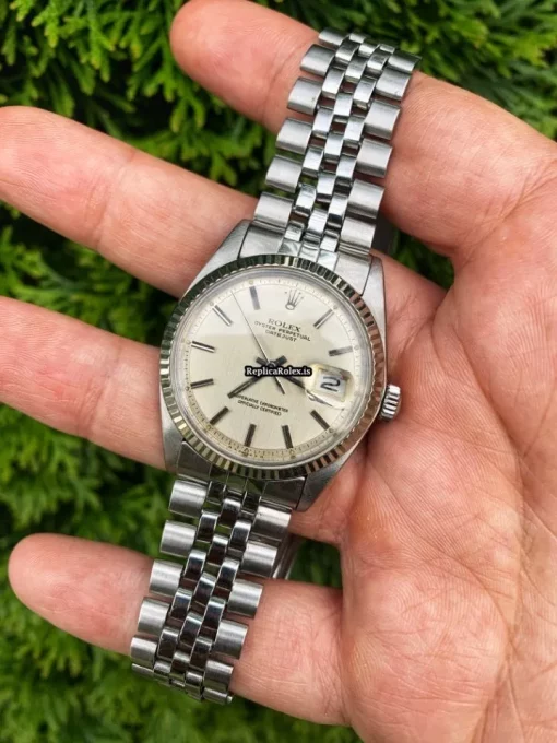 Suitable Fake Rolex Datejust 1601 Caliber 1570 Automatic Movement 36mm Steel Case Mens/unisex Watch - Image 2