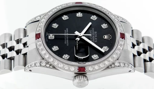 Trustworthy Replicas Rolex Datejust Caliber 3035 Automatic Movement 36mm Steel Case Mens/unisex Watch - Image 11