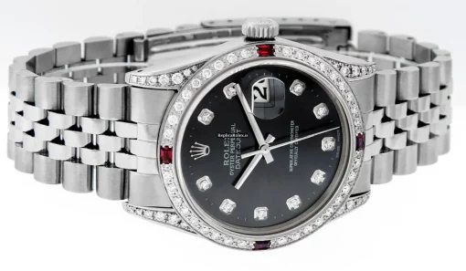 Trustworthy Replicas Rolex Datejust Caliber 3035 Automatic Movement 36mm Steel Case Mens/unisex Watch - Image 3