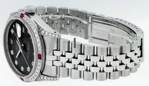 Trustworthy Replicas Rolex Datejust Caliber 3035 Automatic Movement 36mm Steel Case Mens/unisex Watch - Image 9
