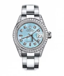 Cheap Replica Rolex Oyster Perpetual Lady Date 69160 Automatic Movement 26mm Steel Case Womens Watch