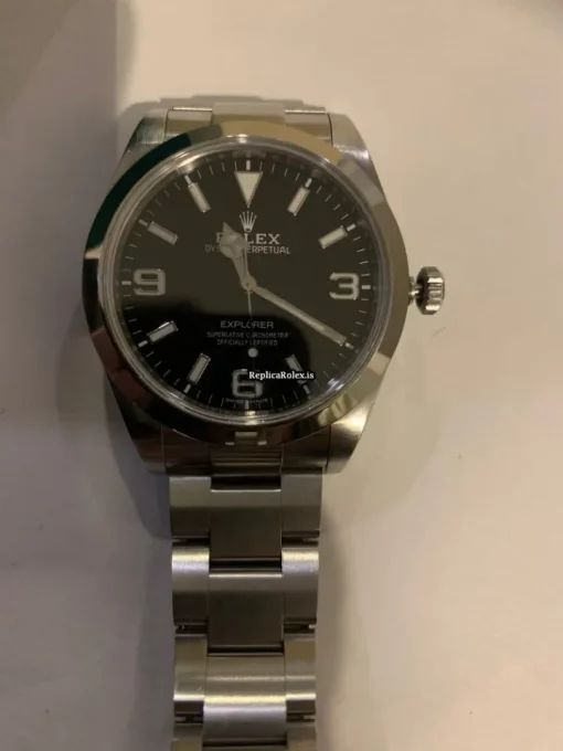 1:1 Knockoff Rolex Explorer 214270 Caliber 3132 Automatic Movement 39mm Steel Case Mens/unisex Watch - Image 11