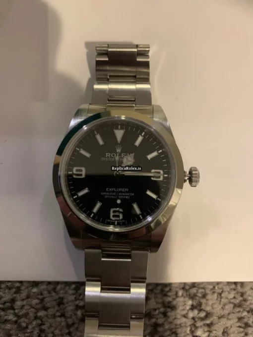 1:1 Knockoff Rolex Explorer 214270 Caliber 3132 Automatic Movement 39mm Steel Case Mens/unisex Watch - Image 12
