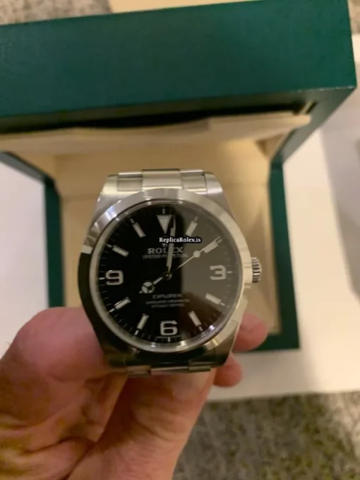 1:1 Knockoff Rolex Explorer 214270 Caliber 3132 Automatic Movement 39mm Steel Case Mens/unisex Watch - Image 2