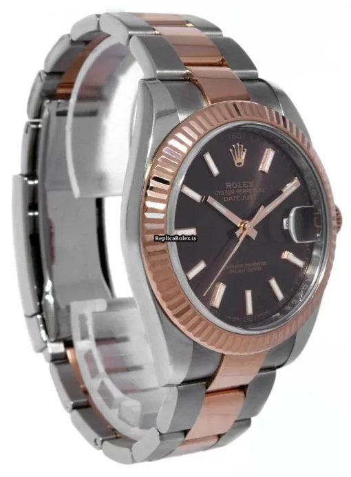 Fabulous Clone Rolex Datejust II 126331 Automatic Movement 41mm Gold/steel Case Watch - Image 4