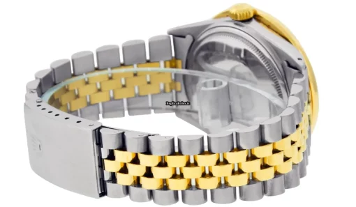 Defect Copy Rolex Datejust 16013 Caliber 3035 Automatic Movement 36mm Gold/steel Case Mens/unisex Watch - Image 4