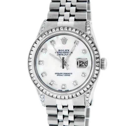 Neat Replica Rolex Datejust Caliber 3035 Automatic Movement 36mm Steel Case Mens/unisex Watch - Image 2