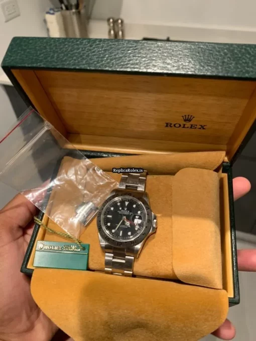 Cheap Clone Rolex Explorer II 16570 Caliber 3185 Automatic Movement 40mm Steel Case Mens/unisex Watch - Image 2