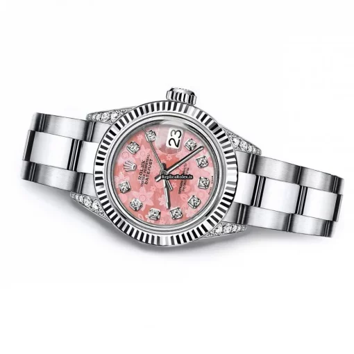 Well Made Replica Rolex Lady-datejust 68274 Automatic Movement 31mm Steel Case Womens Watch - Image 3