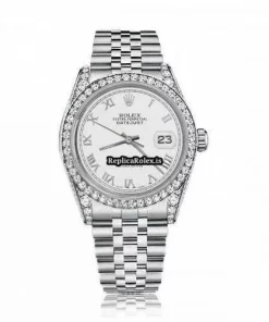 Appealing Knockoff Rolex Oyster Perpetual Lady Date 69160 Automatic Movement 26mm Steel Case Womens Watch