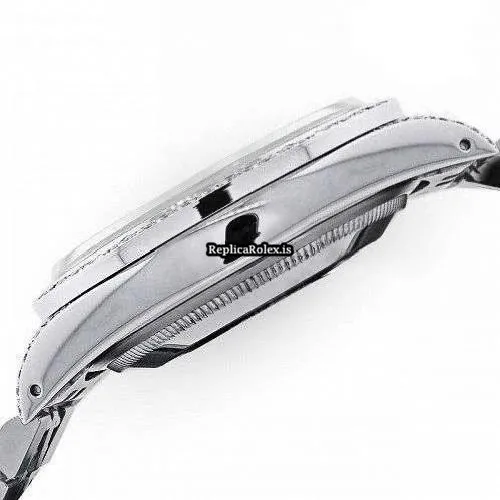 Appealing Knockoff Rolex Oyster Perpetual Lady Date 69160 Automatic Movement 26mm Steel Case Womens Watch - Image 6