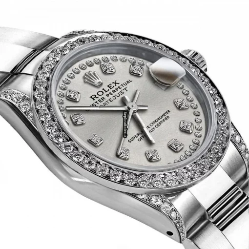 Inexpensive Copies Rolex Lady-datejust 68274 Automatic Movement 31mm Steel Case Womens Watch - Image 2