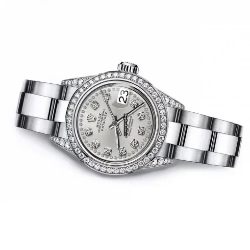 Inexpensive Copies Rolex Lady-datejust 68274 Automatic Movement 31mm Steel Case Womens Watch - Image 3