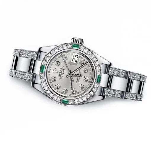 Cool Copies Rolex Lady-datejust 68274 Automatic Movement 31mm Steel Case Womens Watch - Image 2