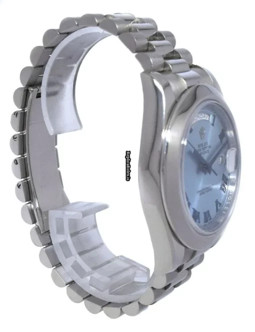 Trustworthy Fake Rolex Day-date II 218206 Automatic Movement 41mm Platinum Case Mens/unisex Watch - Image 5
