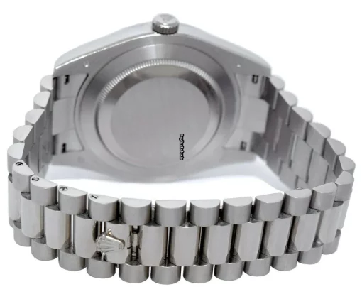 Trustworthy Fake Rolex Day-date II 218206 Automatic Movement 41mm Platinum Case Mens/unisex Watch - Image 9