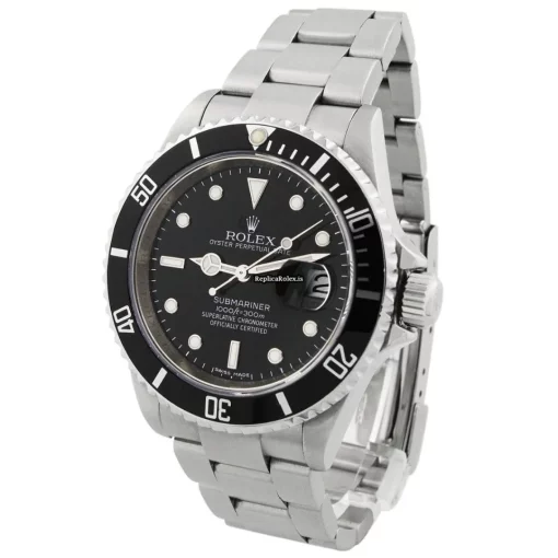 Unique Fakes Rolex Submariner Date 16610 Caliber 3135 Automatic Movement 40mm Steel Case Mens/unisex Watch - Image 2