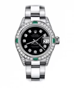Wonderful Replica Rolex Oyster Perpetual Lady Date 69160 Automatic Movement 26mm Steel Case Womens Watch
