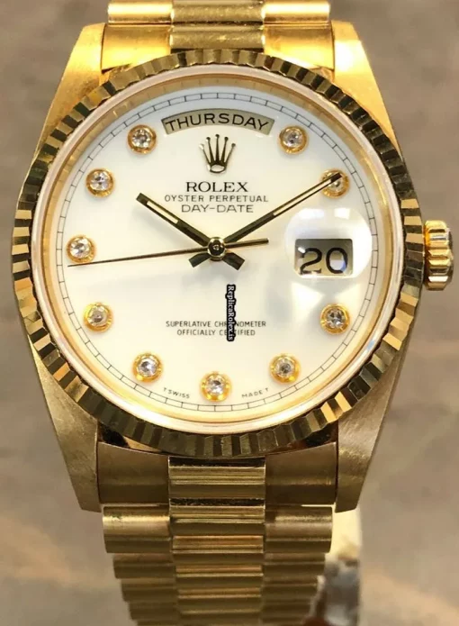 Best Fake Rolex Day-date 36 18238 Automatic Movement Watch - Image 2